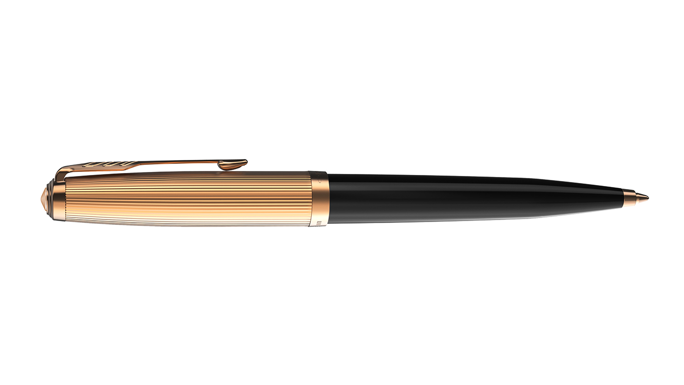 Parker 51 Deluxe Black GT Balpen